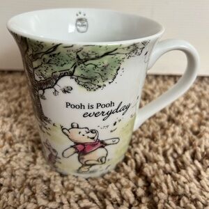 White Ceramic Drinkware Featuring Winnie the Pooh